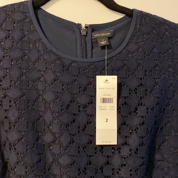 NWT Navy Ann Taylor dress! - Picture 2 of 7